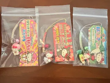 지역 한정 키티 스트랩 오카야마 3종 세트