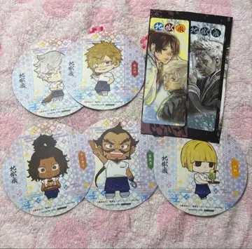 지옥락 종이류 코스터 애니카페 묶음 판매