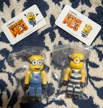 [ 시리즈 34 미니언 앞 뒷면 ] 베어브릭 카드 포함