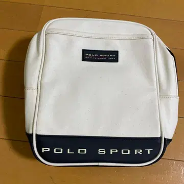 폴로 스포츠 화이트 백팩