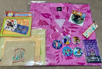 주토피아 제일복권 알로하 셔츠 B상 / 디즈니 자수 캔뱃지 / 묶음 판매