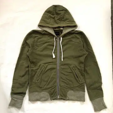 wings+horns 올리브 풀 집업 후드티 캐나다제