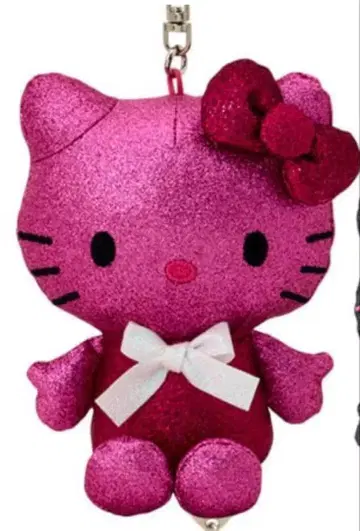 산리오 시크릿 마스코트 홀더 반짝반짝 B 키티 핑크