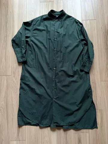 Graphpaper 그라프 페이퍼 오버 사이즈 셔츠 드레스 [ 00 ]