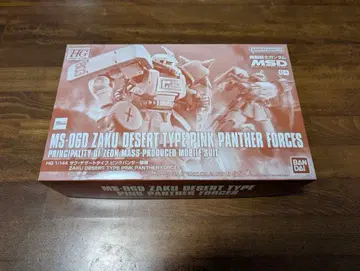 HG 1/144 자쿠 사막 타입 핑크 팬서대기