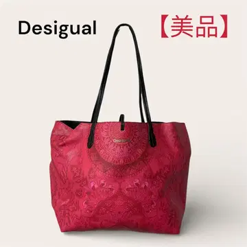 [새상품급] Desigual 데시구알 토트백 핑크