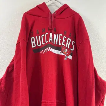 NFL 로고 후드티 후드 부착 맨투맨 빨간색 레드