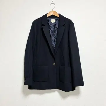 SEZANE/세잔느 테일러드 자켓 네이비 44