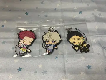 HUNTER x HUNTER 캡슐 러버 마스코트 3종