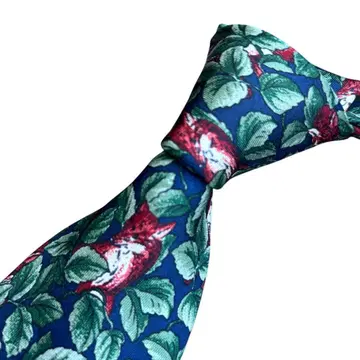 [ 새상품급 ] 던힐 최고급 실크 넥타이 보타니컬