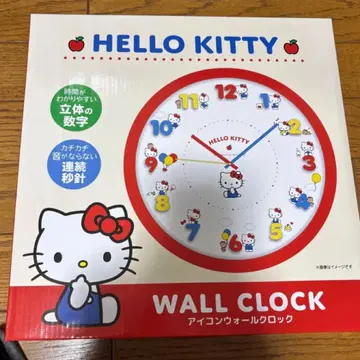 산리오 아이콘 워 벽시계