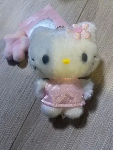 산리오 헬로키티 미니어처 퀼트 마스코트 핑크