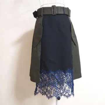 sacai 사카이 도킹 스커트