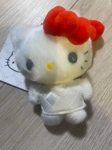 산리오 헬로키티 미니어처 퀼트 마스코트 화이트