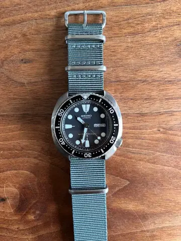 SEIKO 자동 와인딩 서드 다이버 6309-7040 일본제