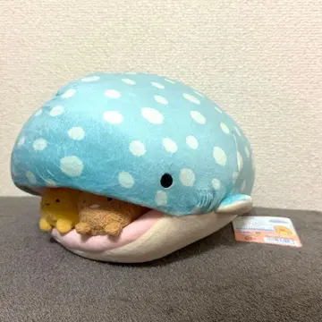 산엑스 스미코구라시 수족관 한정판 슈퍼 모찌모찌 안고자는 인형