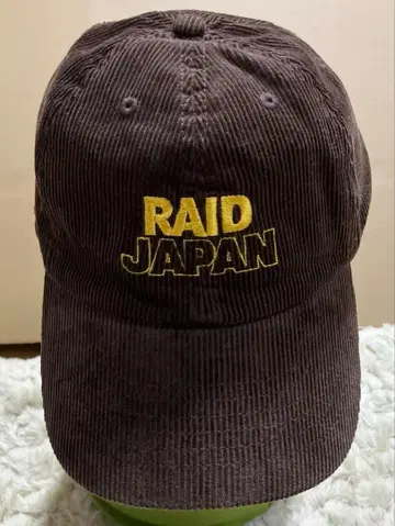 RAID JAPAN 레이드 재팬 코듀로이 캡