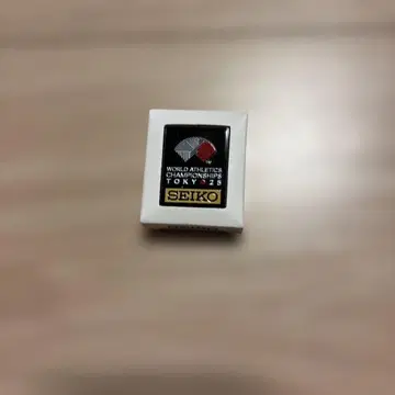 SEIKO 세계 육상 선수권 대회 TOKYO 25 핀 배지
