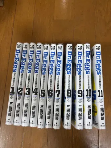 Dr.Eggs 1-11권 세트 미타 노리후사