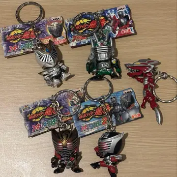 편의점 아이템 가면라이더 류우키 피규어 키링 5종