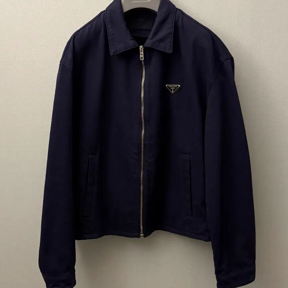Like New, M] 25SS Prada Cotton Denim Blouson Jacket | Bunjang Global