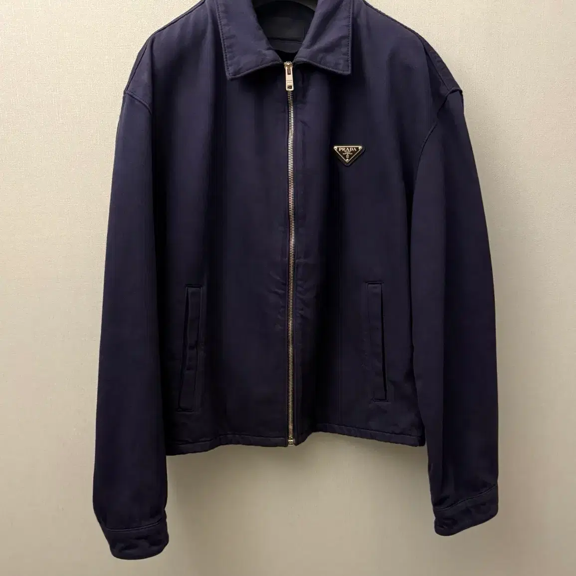 Like New, M] 25SS Prada Cotton Denim Blouson Jacket | Bunjang Global