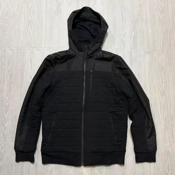 빅토리녹스 남성용 블루종 자켓 M 사이즈 블랙 후드 부착