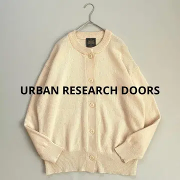 어반 리서치 도어스 해밀턴 울 크루넥 가디건