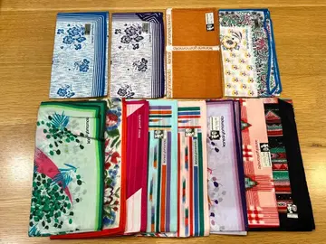 미사용 야마모토 간사이 kansai yamamoto 손수건 쇼와 레트로