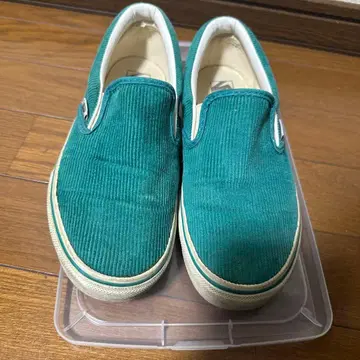 VANS 코듀로이 슬립온 그린