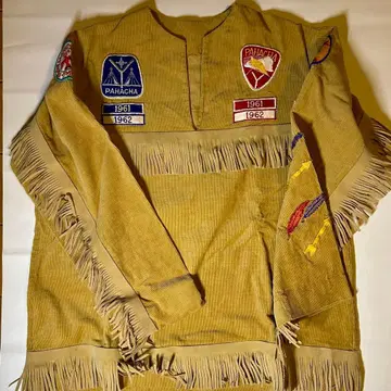 프린지 달린 코듀로이 셔츠