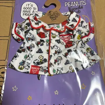 [ 미개봉 새상품 ] 피넛 프렌즈 클럽 잘자 파자마 스누피