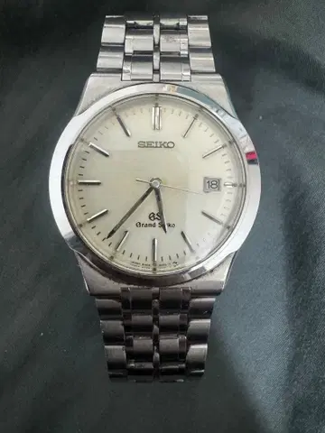 SEIKO 그랜드 세이코 손목시계 실버