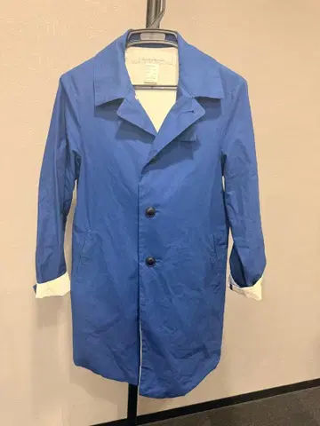 EEL 사쿠라 코트 스프링 코트 블루