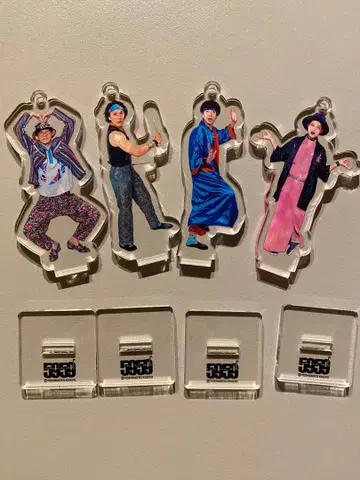 주스 고쿠고쿠 구락부 아크릴 스탠드 4점 세트