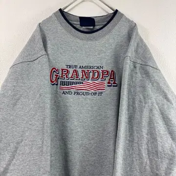 MC&Sport 로고 트레이닝복 맨투맨 그레이