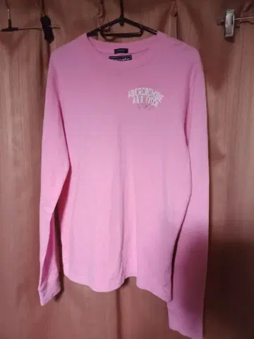 Abercrombie & Fitch 핑크 긴팔 티셔츠 S