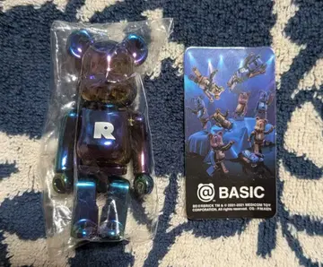 [ 시리즈 43 베이직 R ] 베어브릭 내부 가방 미개봉 카드 포함