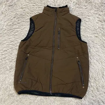 EVENRIVER 방한 베스트 3L 브라운 빅 사이즈 이븐리버