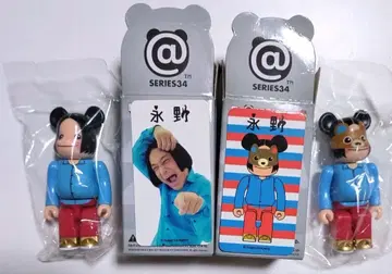 베어브릭 34 아티스트 앞뒤 2체 세트 나가노