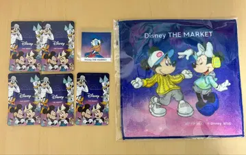 Disney THE MARKET 카드 & 타월 세트
