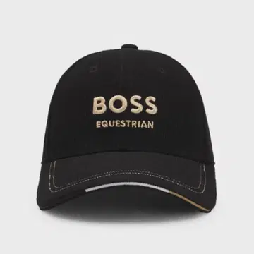 [정품] 승마 로고 자수 코튼 코듀로이 캡 HUGO BOSS