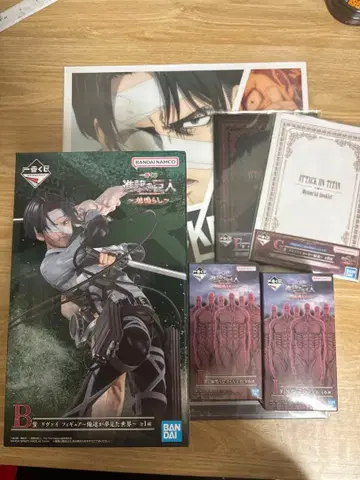 진격의 거인 리바이 피규어 B상