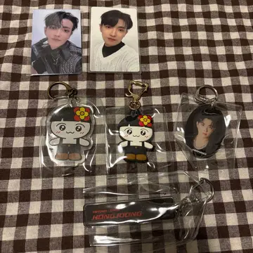 ATEEZ 홍준 HONGJOONG 키링 트레이딩 카드 세트