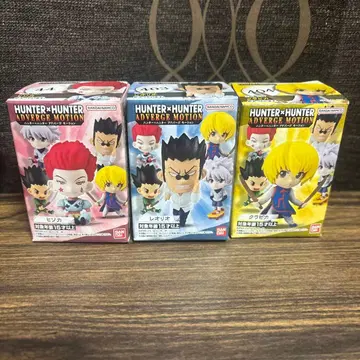 헌터헌터 어드버지 모션 히소카 크라피카 레오리오 피규어