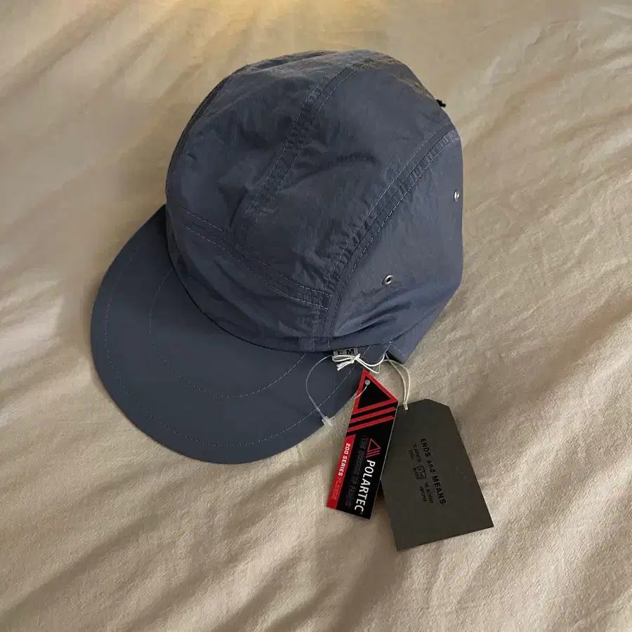 Ends and Means Polartec Ear Flap Camp Cap Ash Blue #엔즈앤드민스