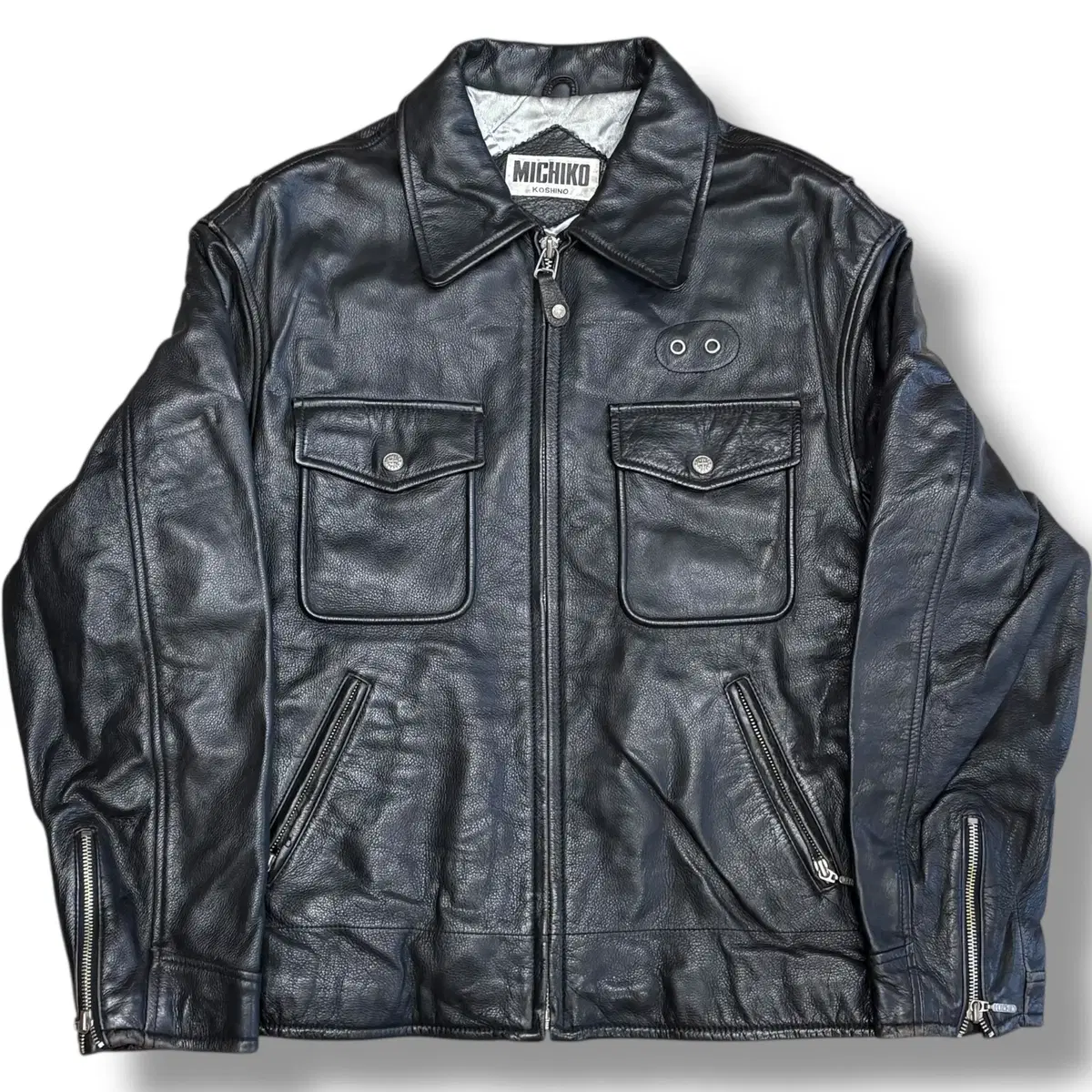 90's MICHIKO Koshino LONDON 100% Genuine Cowhide | Bunjang Global