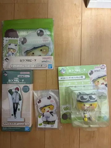 제일복권 컬러풀 피치 언제나의 장소에서 만나 시바 씨 세트