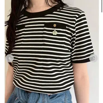 [ LILY BROWN x MARY QUANT ] 포켓 링거 T셔츠