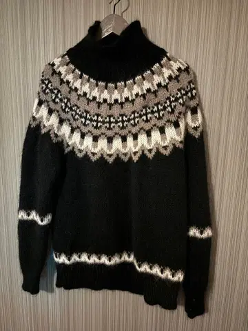 BATONER 모헤어 노르딕 튜닉